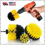 3PCS/SET Power Scrubber Cleaning Drill Brush Tile Grout Tools Tub Cleaner Combo. Fixed Price $8.59.