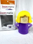 Angry Mama Microwave Oven Cleaner Mom Steam Purple Blond Hair New. Fixed Price $18.99.