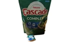 Cascade Complete Dishwasher Detergent Actionpacs Lemon 27CT. Fixed Price $19.99.