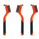 3PCS Small Stainless Steel Little Wire Brushes Set For Cleaning Rust Removal. Fixed Price $14.37.
