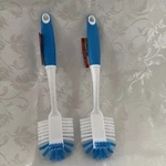 Kitchen Long Neck Dish Brush 2 Pack Cleaning Pan Toilet Scrub Washing Lot. Fixed Price $14.99.