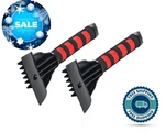 Revheads Ice Scrapers For Cars And Pick Up Trucks With Ease - 2 Pack. Fixed Price $14.76.