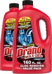 Drano Max Gel Remover And Cleaner For Shower Sink Drains, Unclogs. Fixed Price $24.61.