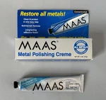 Lightly Used Must Read Maas All Metals Polish Cream 2OZ Tube. Fixed Price $29.99.