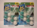 New & Rare Soft Scrub 4-IN-1 Toilet Care-alpine Fresh Scent- 2 Pkgs = Hangers. Fixed Price $21.99.