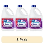 (3 Pack) Great Value Low Splash Bleach, Lavender Scent, 81 Fl Oz. Fixed Price $13.99.