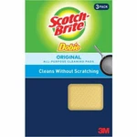 (8-3PK)-3M Scotch-brite Dobie All Purpose Cleaning Scouring Pad 723-2F. Fixed Price $46.89.