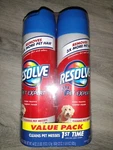 Resolve Dual Pack High Traffic Carpet Foam, 44 (2 Cans X 22 Oz). Fixed Price $21.00.