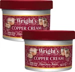 Wright's Copper And Brass Polish Cleaner 8 Ounce (pack Of 2), Oz. Fixed Price $25.76.