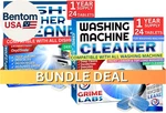 Washing Machine & Dishwasher Cleaner Tablets Bundle 12-MONTH Supply Deep. Fixed Price $41.00.