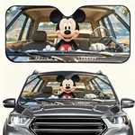 Mickey Driving Cute Classic Cartoon Mouse Fan Gift Windshield Sun Shade. Fixed Price $31.48.