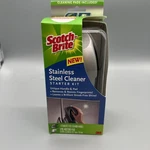 3M Scotch-brite Stainless Steel Cleaner Starter Kit Handle 4 Refill Pads. Fixed Price $9.95.