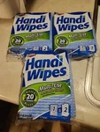 (3) Clorox Handi Wipes Multi-use Reusable Cloths 6 Count. Fixed Price $19.49.
