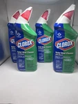 Pack Clorox Toilet Bowl Cleaner With Bleach Fresh Scent 24 Oz Per Bottle. Fixed Price $24.99.