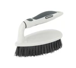 Superio Brush Grey, Stiff Bristles, Comfort Grip Handle Household Scrubber. Fixed Price $8.99.