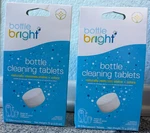 Bottle Bright 2-PACK (24 Tablets) Stainless, Thermos, Tumblers Cleaner New. Fixed Price $26.99.