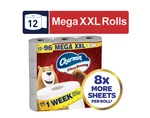 Charmin Ultra Strong Toilet Paper 12 Mega Xxl Rolls, 440 Sheets. Fixed Price $26.48.