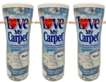 3 X Love My Carpet 2-IN-1 & Room Deodorizer Fresh Linen 17 Ozea Sealed. Fixed Price $26.99.