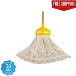 Rubbermaid Commercial String Mop Head Handle Floor Cleaner Blended Looped-end. Fixed Price $22.83.