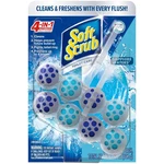 Soft Scrub 4-IN-1 Rim Hanger Toilet Bowl Count (pack 2), Sapphire Waters. Fixed Price $6.72.