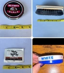 Vintage Kiwi Shoe Care Lot Polish Tins Brush Amway Towelettes As-is. Fixed Price $8.50.