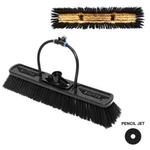 Ettore Aquaclean Nylon & Boar's Hair Water Fed Pole Brush For Window Cleaning. Fixed Price $74.95.
