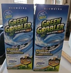 Ecoworks Green Gobbler Granular Drain Opening Pacs Lot Of 6 Packs 8.25 Oz Ea New. Fixed Price $16.00.