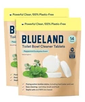 Blueland Toilet Bowl Cleaner Tablets, 2-PACK, 28 Count, Peppermint Eucalyptus,. Fixed Price $53.54.