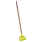 Rubbermaid Commercial Wood Side-gate Wet-mop Handle, 1.13DIAX54", Natural/yellow. Fixed Price $25.83.
