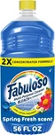 Fabuloso Multi-purpose Cleaner, 2X Concentrate, Spring Fresh, 56 Oz. Fixed Price $13.20.