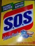 New In Box Clorox S.o.s Steel Wool Soap Pads Value Pack Big 50CT Reusable Sale. Fixed Price $22.70.
