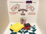Brass, Copper, Aluminum, Chrome, Cleaner-polish 8FLOZ, Cherry Wet Wax Kit. Fixed Price $29.95.