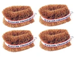 Set Of 4 Black Lion Tawashi Vegetable Cleaning Scrubbing Brush, Made Japan. Fixed Price $14.95.