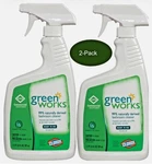 Clorox Green Works Bathroom Cleaner, 24OZ Spray Bottle (2-PACK). Fixed Price $29.99.