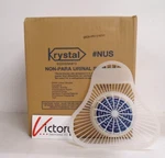 New Krystal Non-para Urinal Screens 12-PACK Green Apple Deodorant Blocks. Fixed Price $14.00.