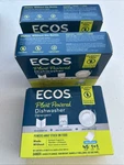 Ecos Dishwasher Detergent Sheets Plant Powered 3 Free & Clear 45 Loads Per Pack. Fixed Price $21.87.