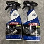 (2-PACK) Weiman Gas Range Heavy Duty Ceramic Cleaner & Degreaser 12OZ Spray. Fixed Price $17.95.