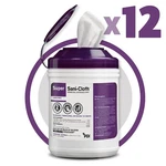 Case 12 Pdi Q55172 Super Sani-cloth Germicidal Disposable Wipes Large Canisters. Fixed Price $82.95.