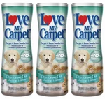 Love My Carpet & Room Deodorizer, Pardon Pet, 17OZ. (pack Of 3). Fixed Price $17.99.