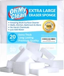 (20 Pack) Extra Large Eraser Sponge - Thick, Long Lasting, Premium Melamin. Fixed Price $35.99.