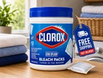 Clorox Zero Splash Bleach Packs 12 Count Regular Scent Laundry Cleaning Pods. Fixed Price $12.99.