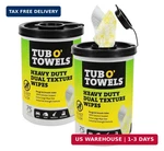 Tub O' Towels TW75 Heavy-duty 10" X 12" Size Multi-surface Cleaning Wipes, Dual. Fixed Price $46.43.