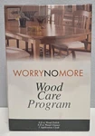 Worry No More Wood Care Program- Cleans Protects 8OZ Polish Cleaner Cloth Sealed. Fixed Price $21.95.