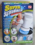 2018 Super Scrubber With Polisher 3 Interchangeable Spinning Brush Heads Seen Tv. Fixed Price $10.00.