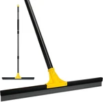 Floor Squeegee For Concrete And Tile Cleaning, 24'' Rubber Wiper Broom, Large He. Fixed Price $42.93.
