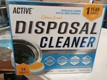 Active Disposal Cleaner Tablets, 24 Count (citrus Scent). Fixed Price $14.99.
