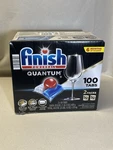 Finish Quantum Powerball Dishwasher Detergent Tablets 100 Tabs Advanced Clean. Fixed Price $14.02.