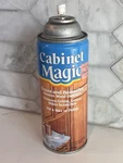 Vintage Orginal Cabinet Magic Cleaner 13 Oz Aerosol Spray Can, 75% Full. Fixed Price $12.00.