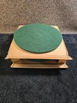 (qty 5) Cleanfreak 400320 20" Dia. Green Heavy Duty Rotary Floor Scrubbing Pads. Fixed Price $42.50.