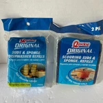 Vtg 2 Packs Of Quickie Original Suds & Sponge Refills Each Has #161/164. Fixed Price $20.00.